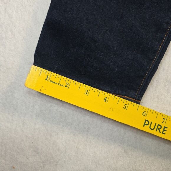 Old Navy Pop Icon Skinny Jeans Women's Size 12 Tall Mid Rise Dark Wash NWT - Picture 9 of 11
